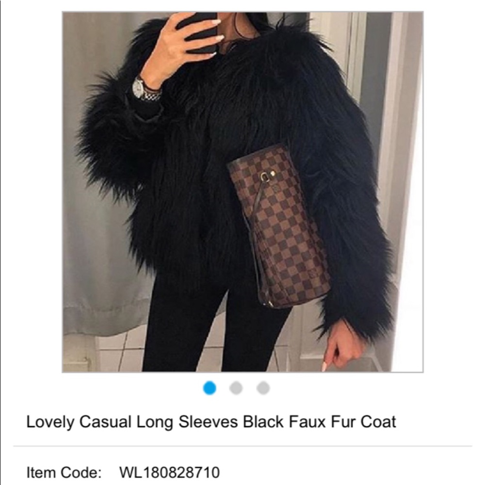 Faux Fur Coat